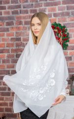 Maramă Cleopatra albă - imagine 5