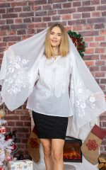 Maramă Cleopatra albă - imagine 4