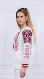 Ia Adina broderie roșie - imagine 5