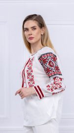 Ia Adina broderie roșie - imagine 2