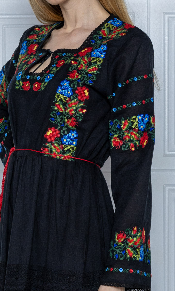 Ella neagra10 Rochie neagră Ella - imagine 2