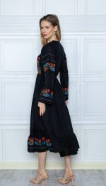 Rochie neagră Ella - imagine 5