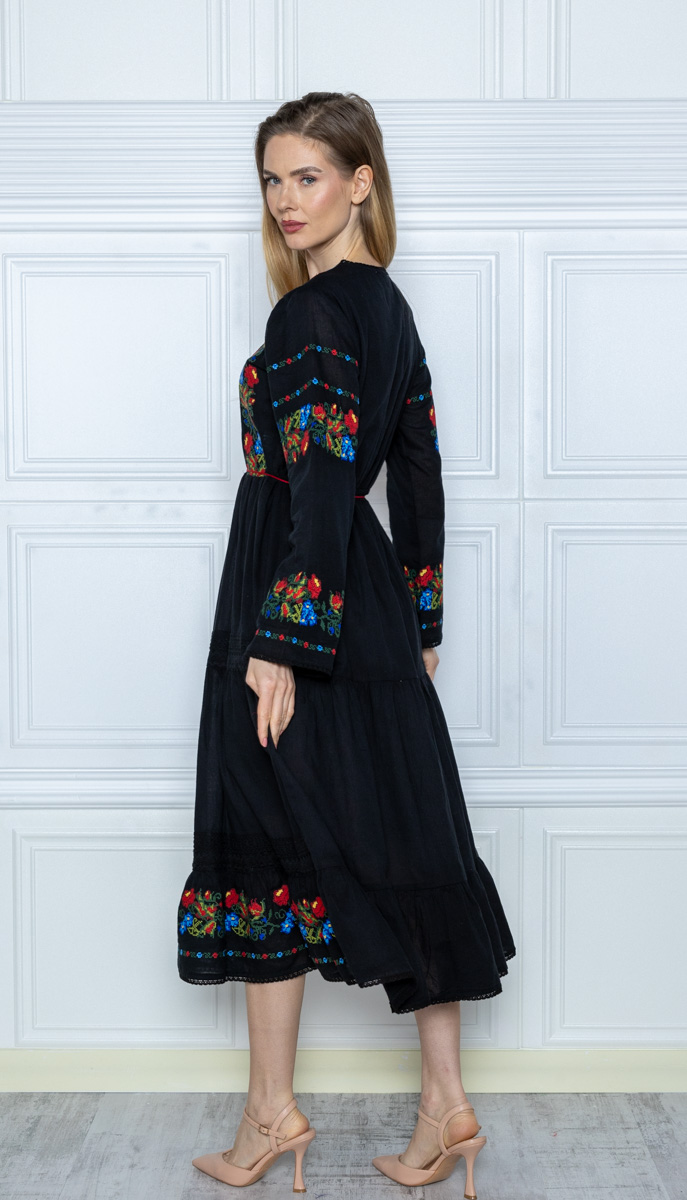 Ella neagra13 Rochie neagră Ella - imagine 5