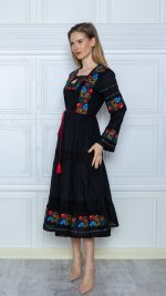 Rochie neagră Ella - imagine 6