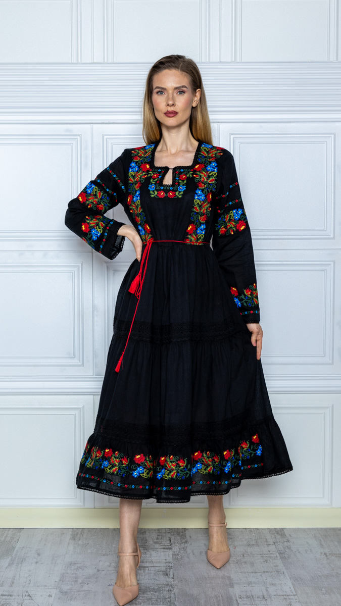 Ella neagra6 Rochie neagră Ella - imagine 3