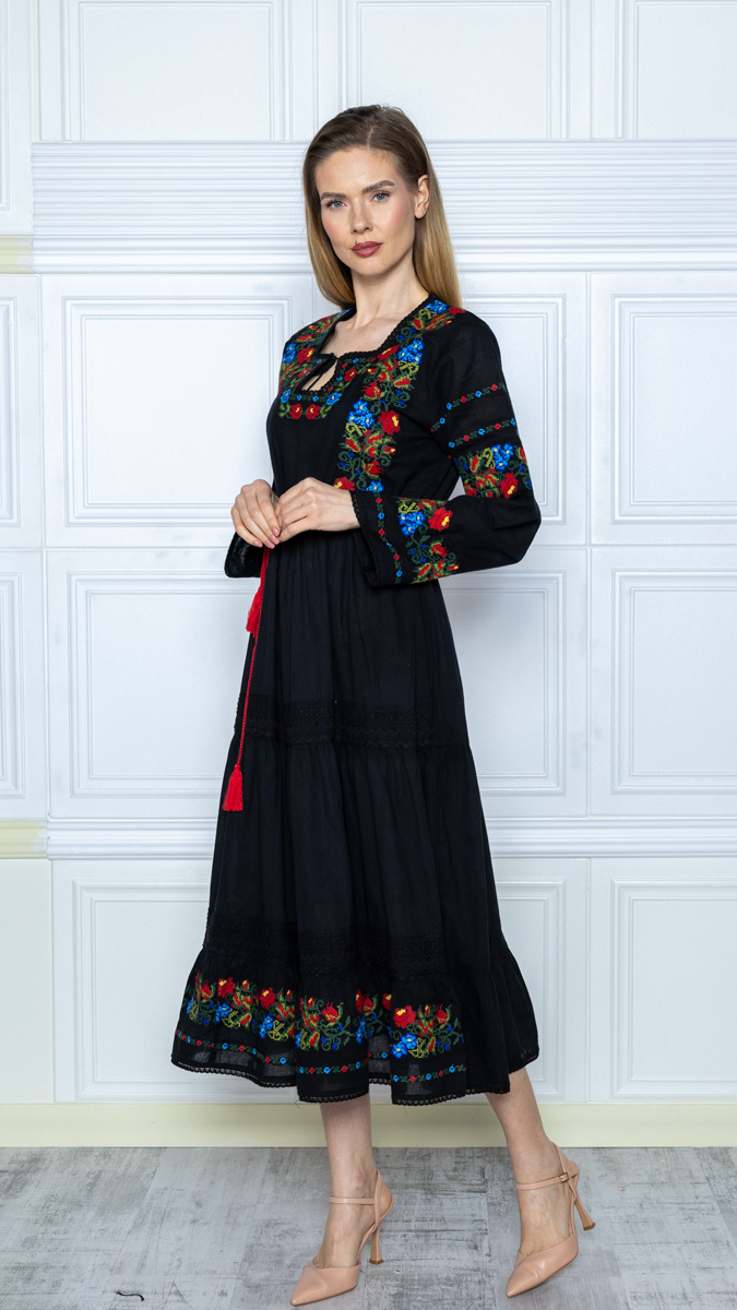 Ella neagra9 Rochie neagră Ella - imagine 1