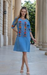 Rochie brodata Hora Florilor