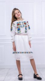 Compleu brodat - model Eugenia