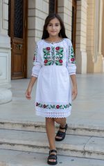 Rochiţa brodată - model Alesia - imagine 7