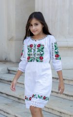 Rochiţa brodată - model Alesia - imagine 5