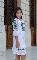 Rochiţa brodată - model Alesia - imagine 4