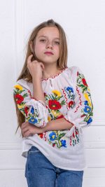 Ie tradițională brodată - Model Viviana