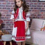 Maia- Set pentru fetițe cu motive tradiționale