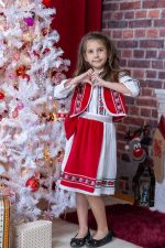 Maia- Set pentru fetițe cu motive tradiționale - imagine 2