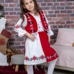 Măriuca- Set pentru fetițe cu motive tradiționale