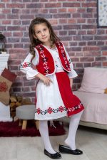 Măriuca- Set pentru fetițe cu motive tradiționale