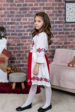 Măriuca- Set pentru fetițe cu motive tradiționale - imagine 2