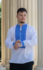 Ia Daniel cu broderie albastră