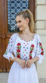 Rochie brodată Anda - imagine 5