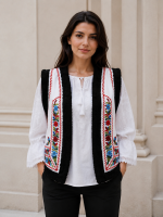Vesta de femei cu motive tradiționale Dumitrița