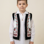 Vestă de băieți cu motive tradiționale Emilian