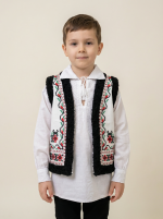 Vestă de băieți cu motive tradiționale Emilian