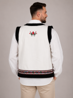 Vestă Victor cu broderie tradițională - imagine 2